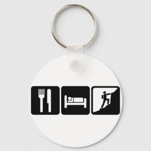 Porte-clés Escalade rocheuse