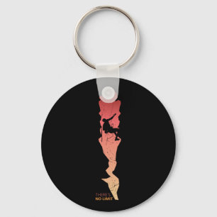 Porte-clés Escalade - Silhouette d'alpiniste