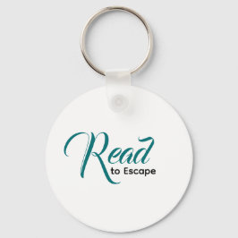 Porte-clés Escape to Read Keychain | Literary Gift