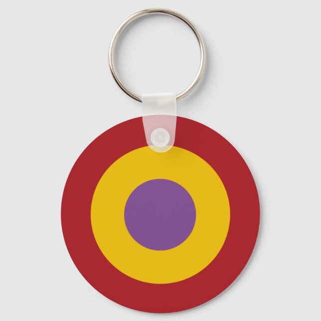 Porte-clés Escarapela guerra civile, Roundel de la guerre civ (Recto)