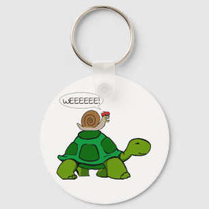 Porte-clés Escargot et tortue - duo de Turbo