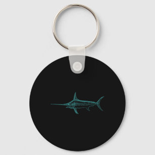 Porte-clés Espadon Marlins Espadon Poisson Broadbill Xiphias
