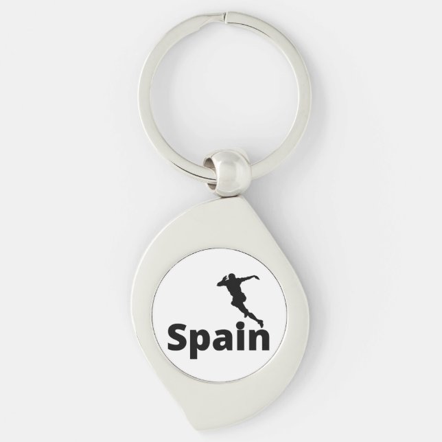 Porte-clés Espagne Football (Devant)