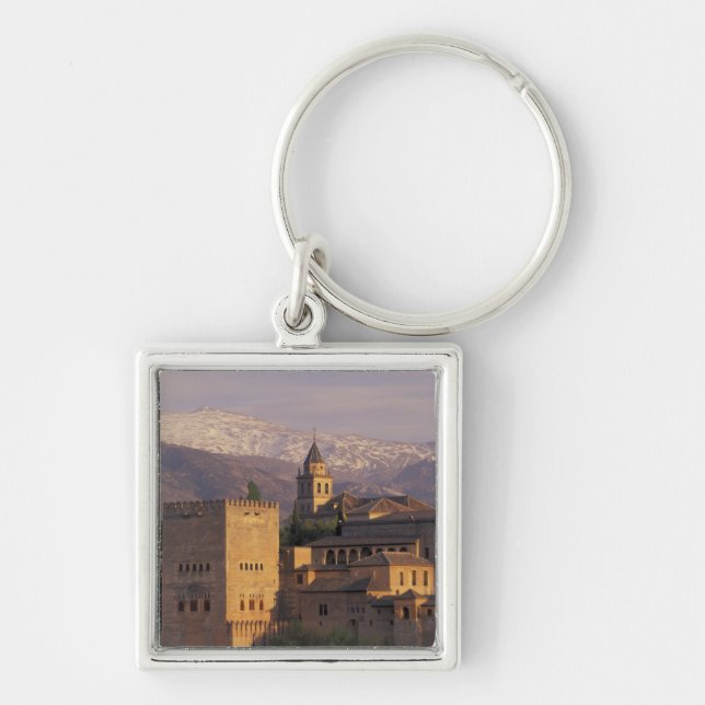 Porte-clés Espagne, Grenade, Andalousie L'Alhambra 2 (Devant)
