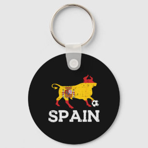 Porte-clés Espagne Taureau Football Espagnol Ll Hommes Femmes