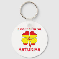 Espagnol personnalisé Kiss Me Je suis Asturies
