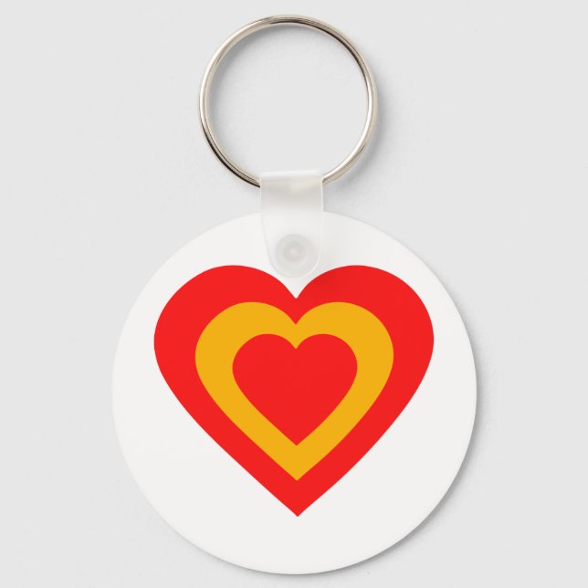 Porte-clés espana-coeur. (Recto)