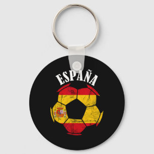 Porte-clés Espana Drapeau Espagne Joueur de football espagnol