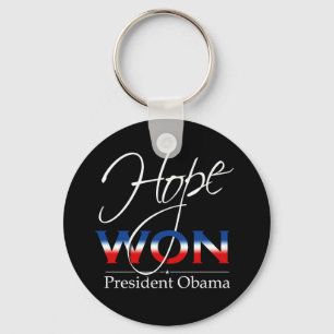 Porte-clés ESPOIR d'Obama GAGNÉ - porte - clé