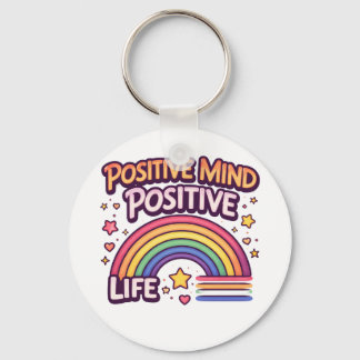 Porte-clés Esprit Positif Vie Positive
