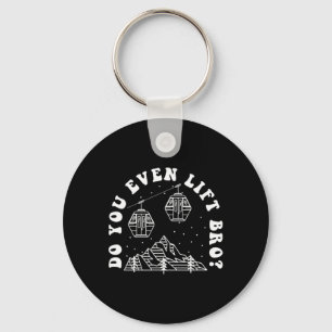 Porte-clés Est-Ce Que Vous Soulevez Même Brun