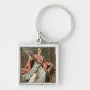 Porte-clés Esther, costume pour "Esther" par Jean Racine, de