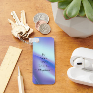 Porte-clés Esthétique holographique