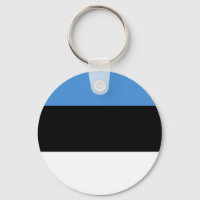 Estonie Porte - clé du drapeau