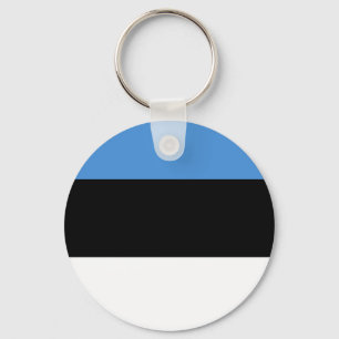 Porte-clés Estonie Porte - clé du drapeau
