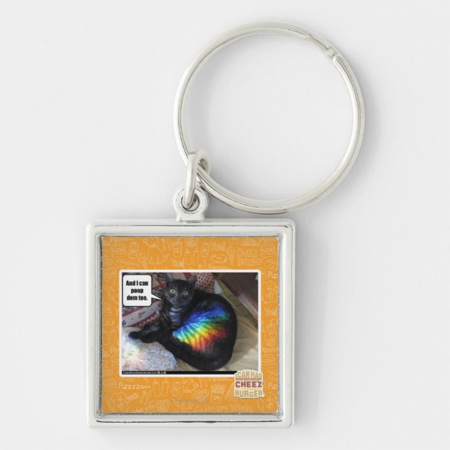 Porte-clés Et je peux DEM de dunette aussi (Devant)