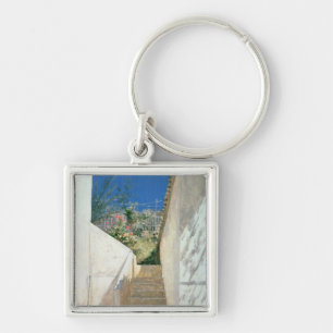 Porte-clés Étapes dans un jardin, Algérie, 1883