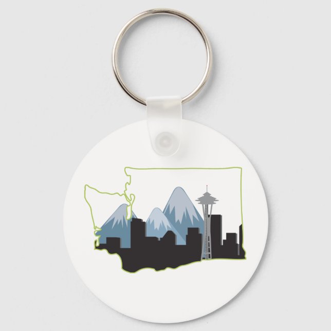 Porte-clés État de Washington (Recto)