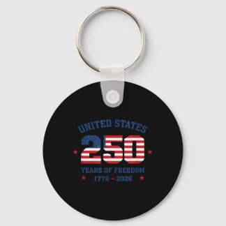 Porte-clés États-Unis 250 Ans De Dom 1776 2026 4 Juillet