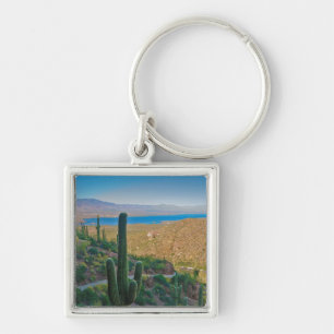 Porte-clés États-Unis, Arizona. Vue depuis l'entrée de Tonto