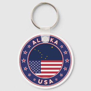 Porte-clés États-Unis d'Amérique, Alaska