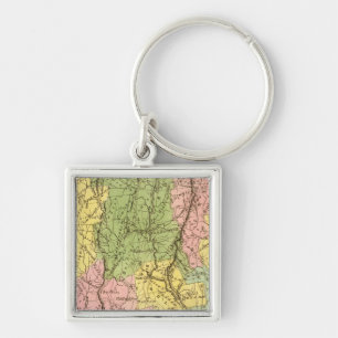 Porte-clés États-Unis du Connecticut