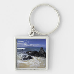 Porte-clés États-Unis, Hawaï, Maui, Maui, Makena Beach, Surf