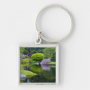 Porte-clés États-Unis, Maine, Northeast Harbor. Vue d'Asticou