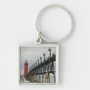 Porte-clés États-Unis, Michigan, Lake Michigan Shore, Grand 