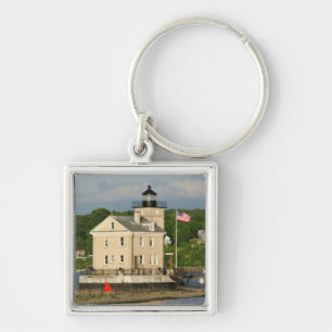 Porte-clés États-Unis, New York, Kingston, Hudson River. Ron