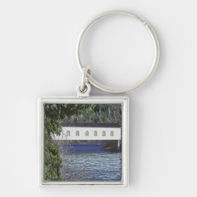 Porte-clés États-Unis, Oregon. Un pick-up traversant le (Devant)