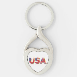 Porte-clés États-Unis Porte - clé du drapeau américain