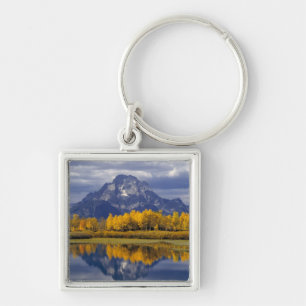 Porte-clés États-Unis, Wyoming, Grand Teton NP. Contre les