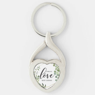 Porte-clés Étendre l'amour non Germes Porte - clé