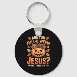 Porte-clés Êtes-vous Fall-o-ween Jésus-Christ Halloween Pump