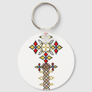 Porte-clés Ethiopian Cross Keychain