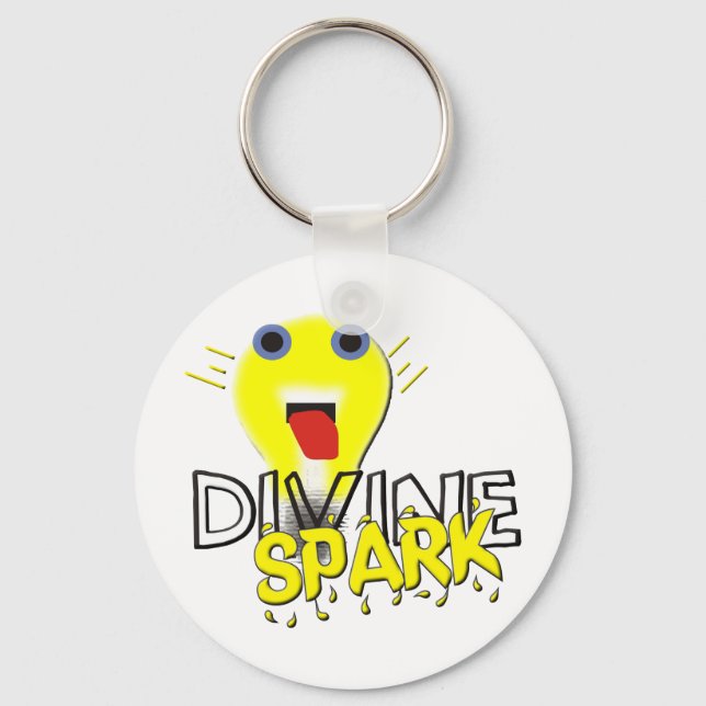 Porte-clés Étincelle Divine (Recto)
