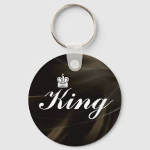 Étiquette de clé royale audacieuse pour cadeau pou