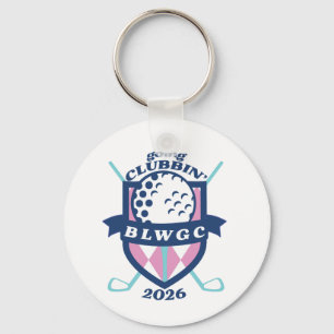 Porte-clés Étiquette de sac de golf - personnalisée