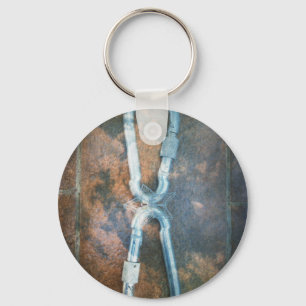 Porte-clés Étoile d'argent infini