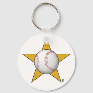 Porte-clés Étoile de baseball