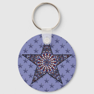 Porte-clés Étoile de l'Indépendance