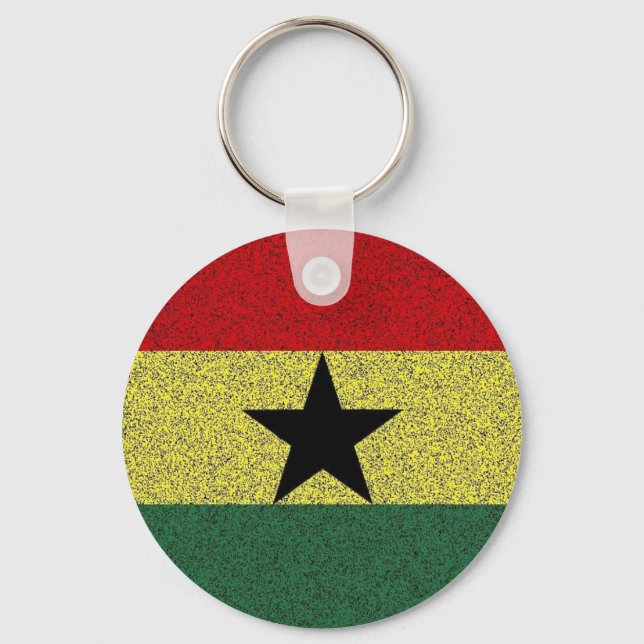 Porte-clés étoile reggae (Recto)