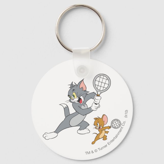 Porte-clés Étoiles de tennis Tom et Jerry 1 (Recto)