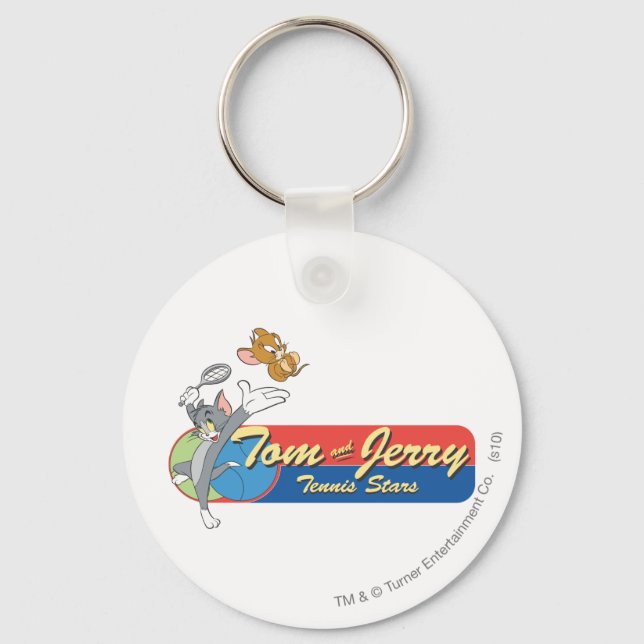 Porte-clés Étoiles de tennis Tom et Jerry 6 (Recto)