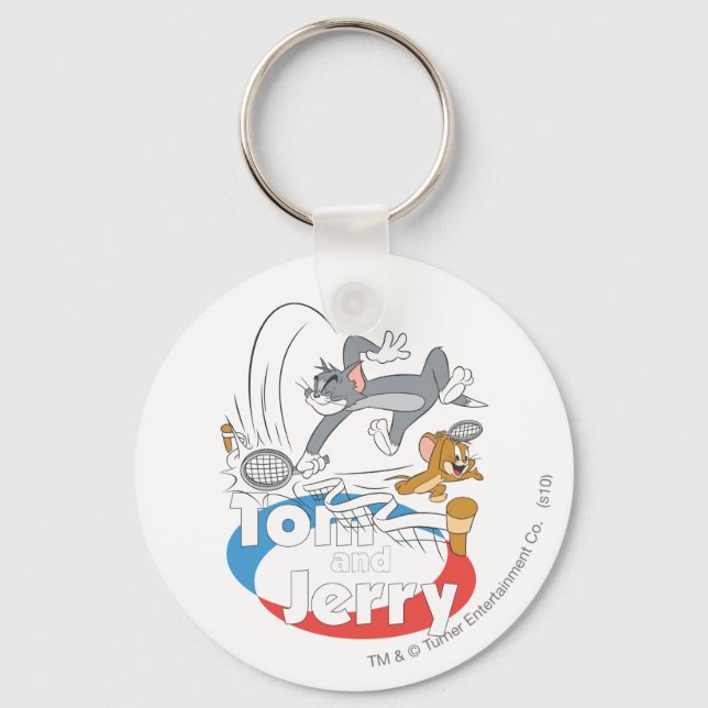 Porte-clés Étoiles de tennis Tom et Jerry 7 (Recto)