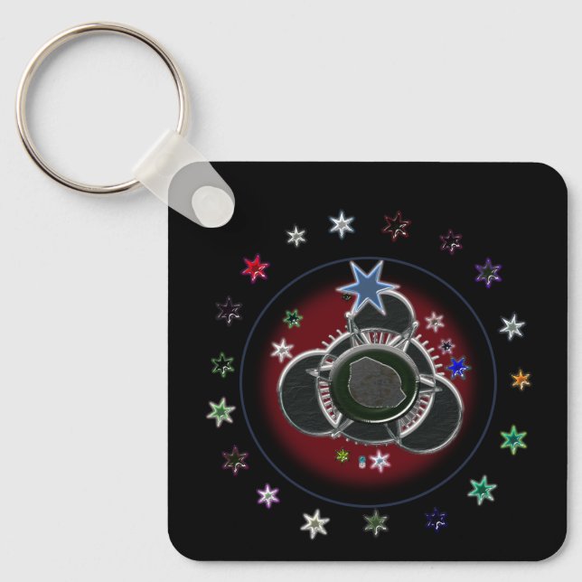 Porte-clés Étoiles porte - clés (Recto)