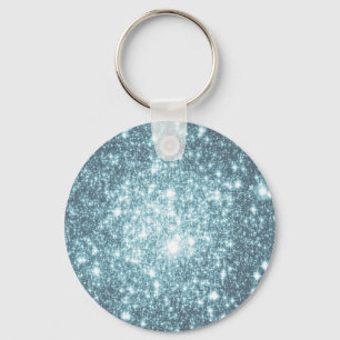 Porte-clés Étoiles turquoises