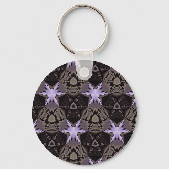 Porte-clés Étoiles violettes (Recto)