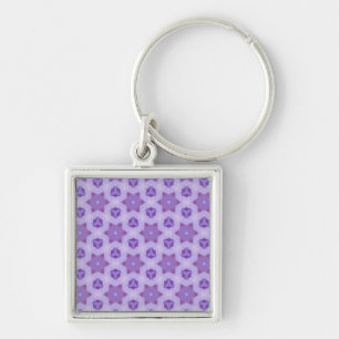 Porte-clés Étoiles violettes